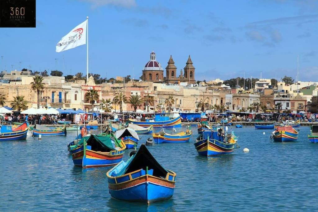 Modern 2Br Apt In The Quaint Village Of Marsaskala & Ac By 360 Estates Екстериор снимка